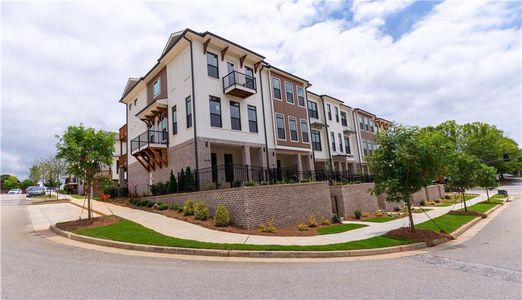 New construction Townhouse house 235 Downing Drive, Unit 93, Alpharetta, GA 30022 The Benton I- photo 0