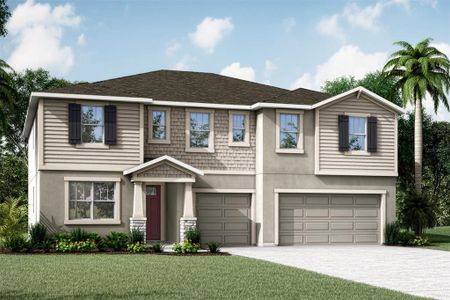 New construction Single-Family house 852 Asterfield Ln, Deland, FL 32720 Hibiscus- photo 0