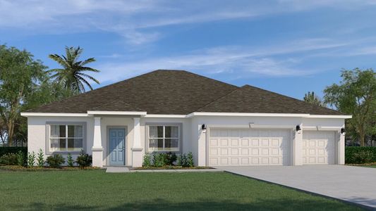 New construction Single-Family house 5530 Southwest 103rd Street Road, Ocala, FL 34476 Captiva- photo 0