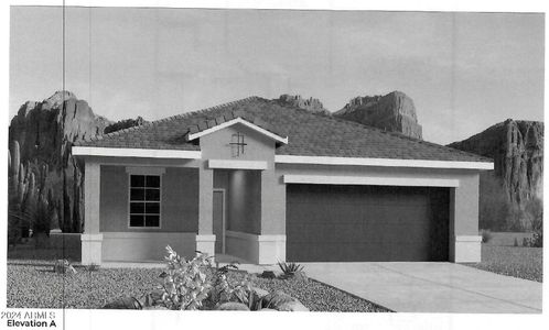 New construction Single-Family house 24512 W Illini Street, Buckeye, AZ 85326 Canary- photo 0