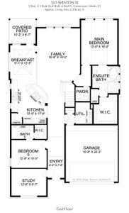 New construction Single-Family house 10432 Born Free Rd., Frisco, TX 75035 Weston Home Design- photo 1 1