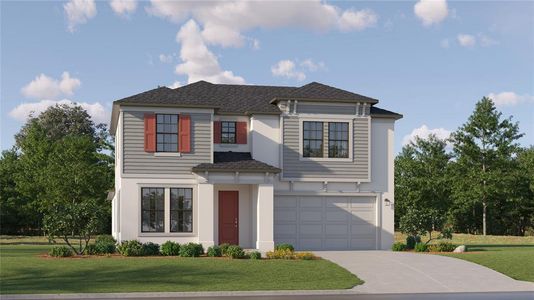 New construction Single-Family house 18339 Serene Lake Loop, Lutz, FL 33548 - photo 0