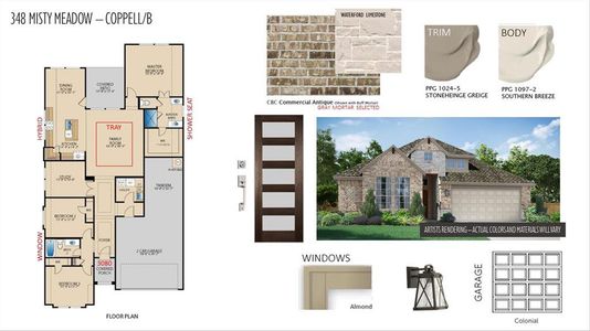 New construction Single-Family house 348 Misty Meadow Lane, Lavon, TX 75166 - photo 2 2