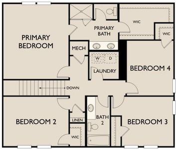 New construction Single-Family house 2166 Boxwood Circle Se, Conyers, GA 30094 Baker Homeplan- photo 2 2