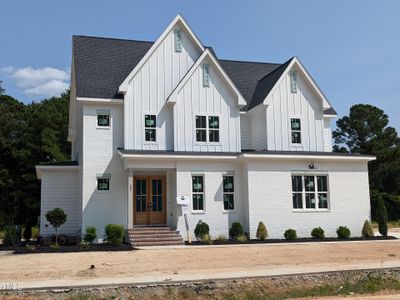 New construction Single-Family house 283 Dublin Creek Drive, Fuquay Varina, NC 27526 Morefield- photo 0