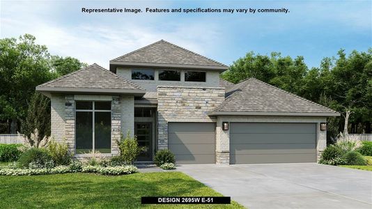 New construction Single-Family house Design 2695W, 3403 Little Willow, San Antonio, TX 78245 - photo