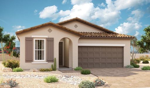 New construction Single-Family house 2087 E Escondido Place, Casa Grande, AZ 85122 Larimar- photo 0
