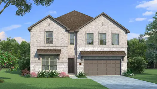 New construction Single-Family house 2129 Proteus Drive, Fort Worth, TX 76052 Hawthorn II T- photo 0