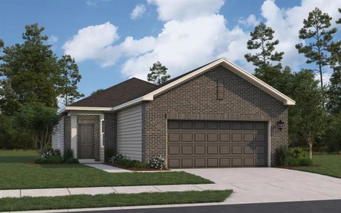 New construction Single-Family house 7819 Flowering Lotus Lane, Houston, TX 77016 Atlantis- photo 1 1