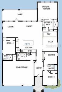New construction Single-Family house 31640 Westbury Estates Avenue, Wesley Chapel, FL 33545 The Edinger- photo 1 1