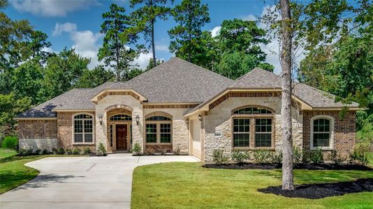 New construction Single-Family house 911 Weeping Willow Way, Magnolia, TX 77354 - photo 1 1