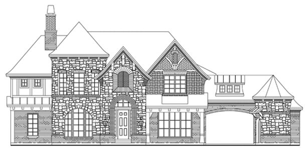 New construction Single-Family house Hampton III, 5906 Middleton Drive, Parker, TX 75002 - photo