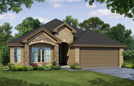New construction Single-Family house 1220 Alderwood Ln, Crowley, TX 76036 Concept 1730- photo 0 0