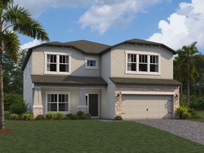 New construction Single-Family house Coronado II, 10805 Rolling Moss Road, Tampa, FL 33647 - photo