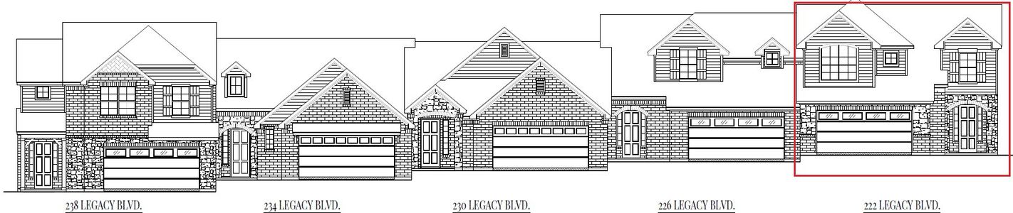 New construction Townhouse house Legacy Boulevard, Weatherford, TX 76086 - photo 0