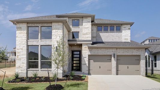 New construction Single-Family house 24033 Sidehill Lie, San Antonio, TX 78261 Design 2561H- photo 0