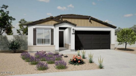 New construction Single-Family house 17960 W Cielo Grande Avenue, Surprise, AZ 85387 Goldenrod- photo 0 0