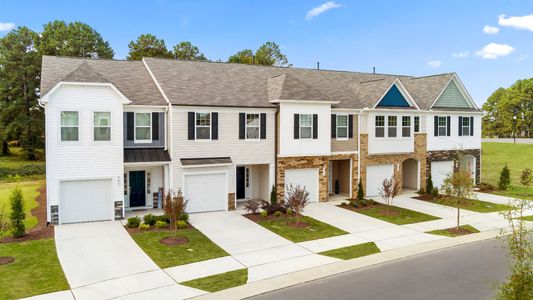 New construction Townhouse house 6331 Granite Quarry Drive, Raleigh, NC 27603 Litchfield- photo 0 0