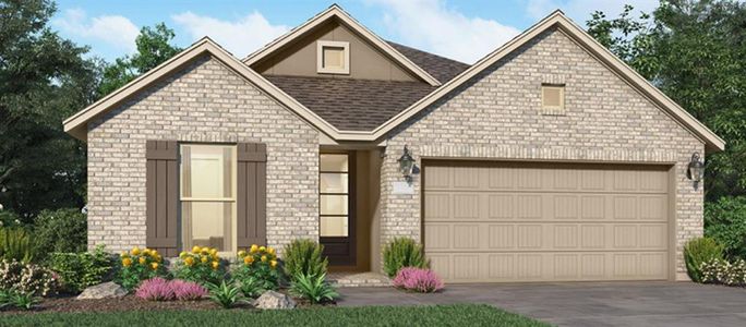 New construction Single-Family house 27126 Coneflower Daisy Trail, Hockley, TX 77447 - photo 0 0