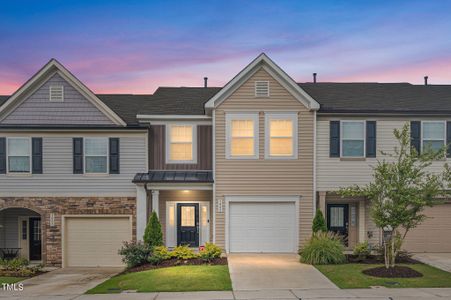New construction Townhouse house 3009 Cypress Lagoon Court, Durham, NC 27703 - photo 0 0