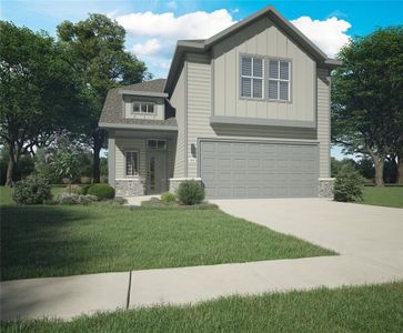 New construction Single-Family house 169 Gullivers Dr, Elgin, TX 78621 Willow- photo 0