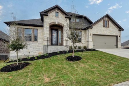 New construction Single-Family house 911 Gyngell Lane, San Antonio, TX 78260 Milam Homeplan- photo