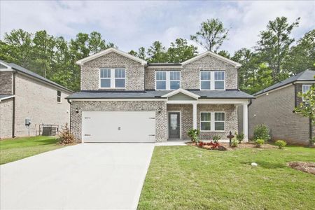 New construction Single-Family house 7759 Richmond Trail, Fairburn, GA 30213 Brentwood- photo 0