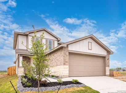 New construction Single-Family house 2451 Applewhite Meadows, San Antonio, TX 78224 Vail- photo 0