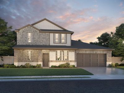 New construction Single-Family house 175 Brahma Dr, Kyle, TX 78640 The Beacon- photo 0