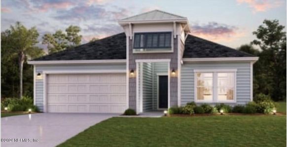 New construction Single-Family house 95145 Lock Street, Fernandina Beach, FL 32034 Yellow Jasmine- photo 0