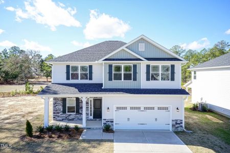 New construction Single-Family house 335 Bishop Lane, Sanford, NC 27330 - photo 0