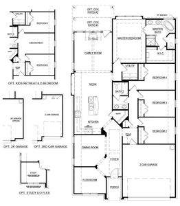 New construction Single-Family house 4448 Brentfield Drive, Fort Worth, TX 76036 Concept 2186- photo 1 1