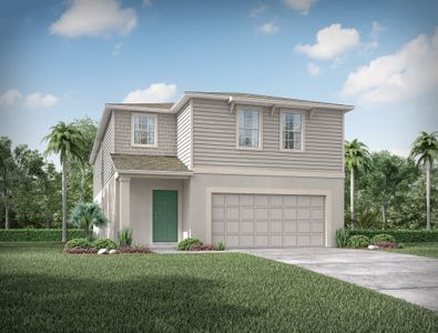 New construction Single-Family house 4245 Sagefield Dr, Saint Cloud, FL 34773 The Carrington- photo 0