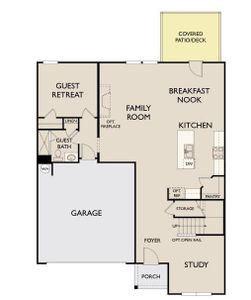 New construction Single-Family house 215 Foxhill Drive, Dawsonville, GA 30534 Pearson Homeplan- photo 1 1