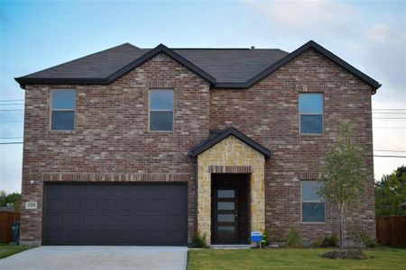 New construction Single-Family house 552 Hickory Ridge Drive, Van Alstyne, TX 75495 Providence D- photo 0