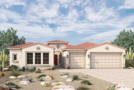 New construction Single-Family house 9665 E Solina Avenue, Mesa, AZ 85212 The Hildmann- photo 0