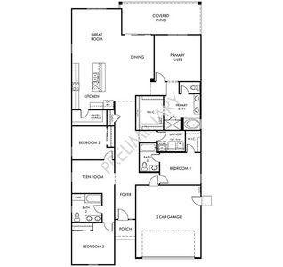 New construction Single-Family house 129 S 175Th Avenue, Goodyear, AZ 85338 Lark- photo