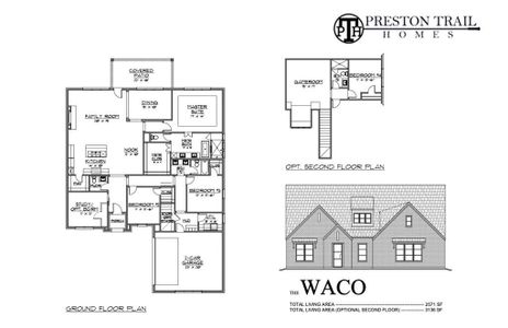 New construction Single-Family house 2721 Stonecrest Drive, Sherman, TX 75092 Waco - photo 0 0