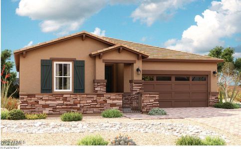 New construction Single-Family house 11014 W Tonto Street, Avondale, AZ 85323 Alexandrite- photo 0