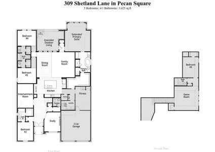 New construction Single-Family house 309 Shetland Lane, Northlake, TX 76247 213 Plan- photo 1 1