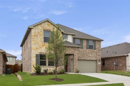 New construction Single-Family house 607 Declaration Drive, Princeton, TX 75407 Henderson Homeplan- photo