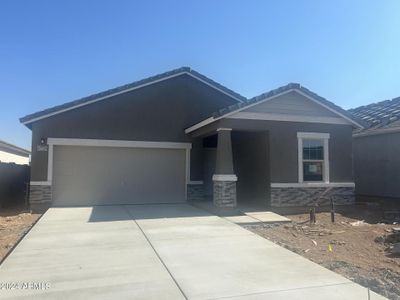 New construction Single-Family house 47729 W Mellen Lane, Maricopa, AZ 85139 Moonbeam- photo 0 0