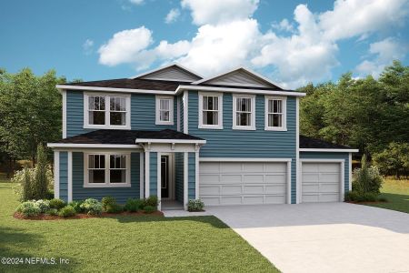 New construction Single-Family house 2864 Bella Terra Loop, Green Cove Springs, FL 32043 Kingsley- photo 0