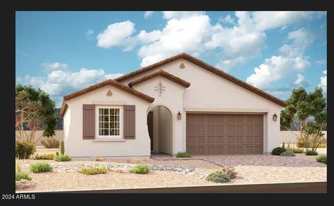 New construction Single-Family house 20125 W Montecito Avenue, Buckeye, AZ 85340 Augusta- photo 0