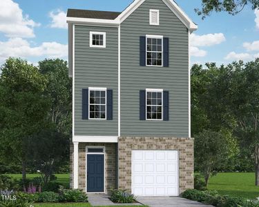 New construction Townhouse house 1973 Enniscorthy Street, Fuquay Varina, NC 27526 Sunstone- photo 0 0