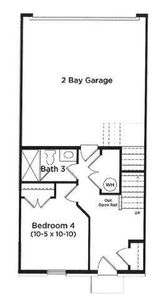 1st Floor with Bedroom and Full Bath