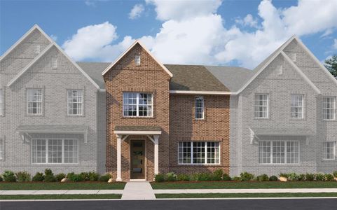 New construction Townhouse house 2616 Red Tailed Hawk Lane, McKinney, TX 75071 Cicero- photo 0