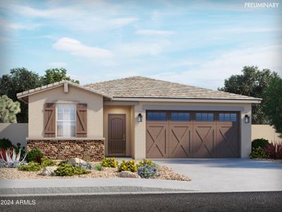 New construction Single-Family house 24180 W Hopi Street, Buckeye, AZ 85326 Leslie- photo 0