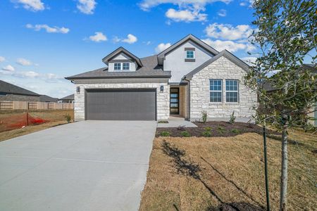 New construction Single-Family house 4220 Bobo Drive, Pflugerville, TX 78660 Taylor 4122 Freedom Series- photo 1 1