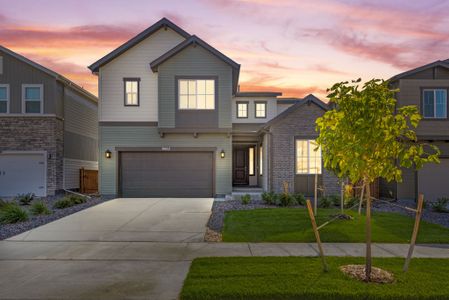 New construction Single-Family house 9982 Wheeling Street, Commerce City, CO 80022 Plan 4035- photo 0